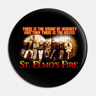 St Elmo's Fire Design Pin