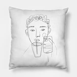 Mittee ArtPiece "Scrolling" Pillow