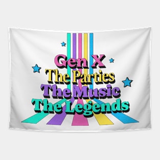 Gen X, the parties, the music, the legends Tapestry