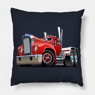 Cartoon truck Pillow