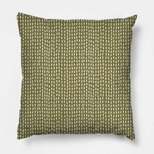 Pastel colored Dotted line pattern Pillow