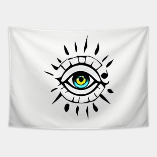 horror eyes fantastic and gotic graphic design ironpalette Tapestry