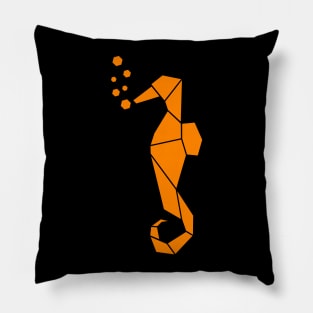 Origami seahorse Pillow