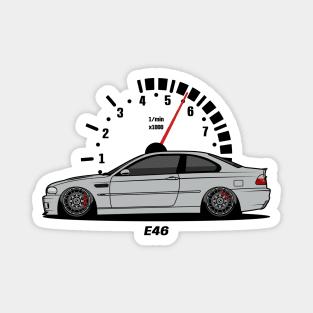 Silver E46 Magnet