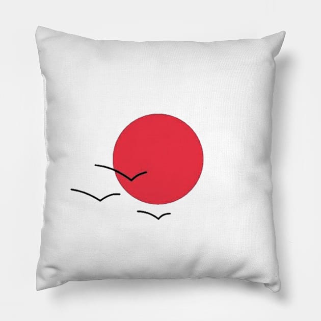 japan style Pillow by unremarkable