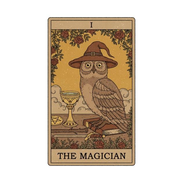 The Magician - Owls Tarot by thiagocorrea