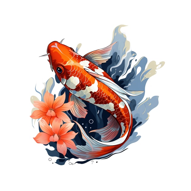 Koi Fish In A Pond by zooleisurelife