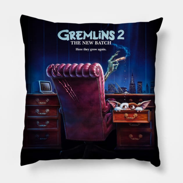 Gremlins 2 Full Poster Pillow by Edumj