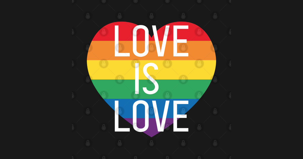 Love Is Love Lgbt Love Is Love Lgbt Gay Pride Long Sleeve T Shirt 