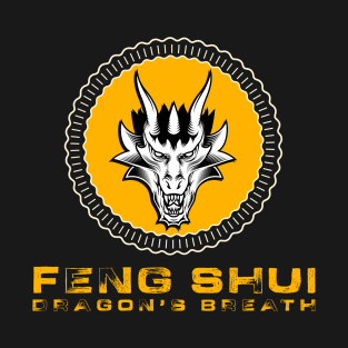 FENG SHUI  Dragon`s Breath Chinese Mithology Symbol for Wisdom and Good Fortune T-Shirt