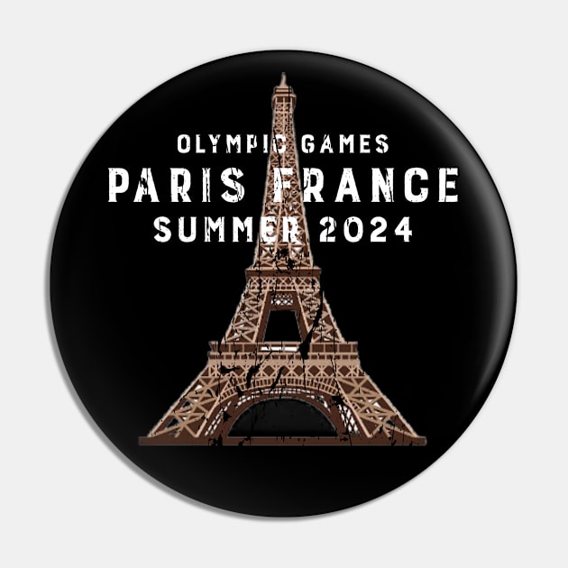 PARIS FRANCE OLYMPIC GAMES 2024 Pin by Cult Classics