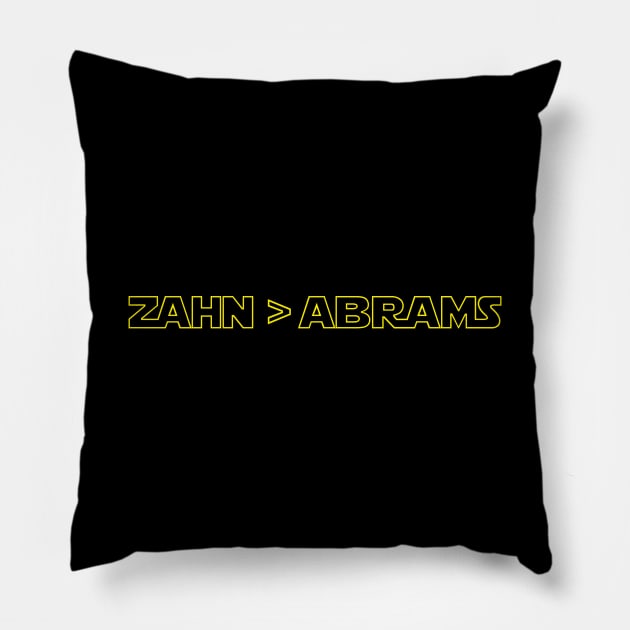 Zahn > Abrams Pillow by GloopTrekker