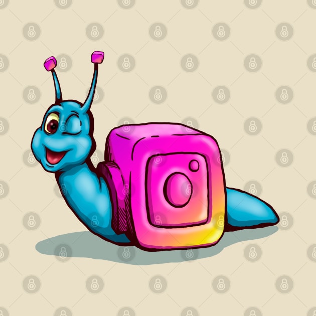 insta snail by Rashcek