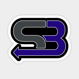 Step Back Logo Magnet