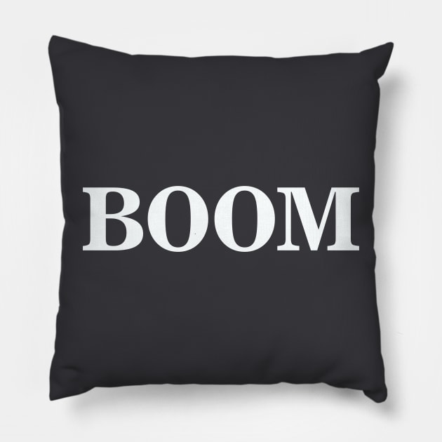 Boom Pillow by Dale Preston Design