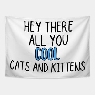 Cool Cats and Kittens Tapestry