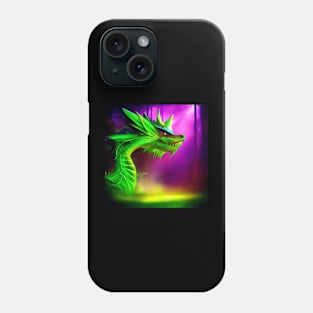 Green Forest Serpent Phone Case