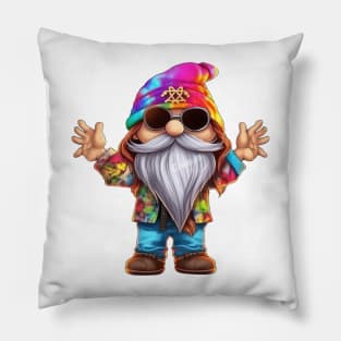 Hippie Gnome #24 Pillow