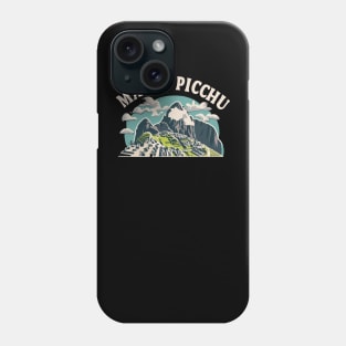 machu picchu Vintage Phone Case