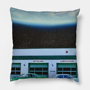 Car in space Pillow