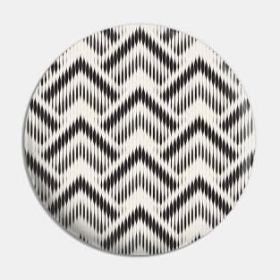 Geometric monochrome pattern Pin