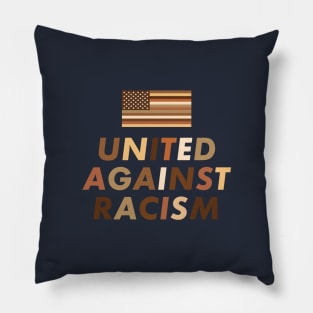 USA united against racism Pillow