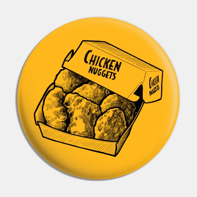 Chicken Nuggets Pin by Sketchy