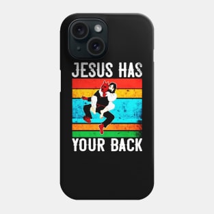 Jesus has your back Phone Case