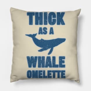 Whale Omelette Pillow