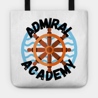 Admiral Academy Navy Lovers and Navy Vets Funny Navy Gift for Military Tote