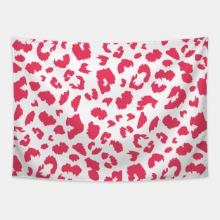 Pink leopard pattern Tapestry