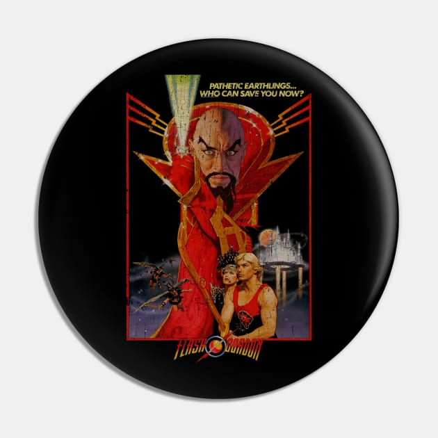 Vintage Flash Gordon Pin by OniSide