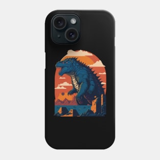 King of The monsters vector illustration design Phone Case