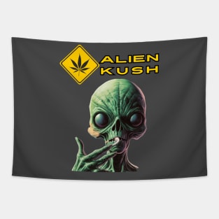 Alien Kush Zone Tapestry