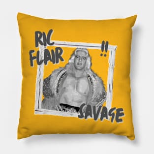 ric flair savage Pillow