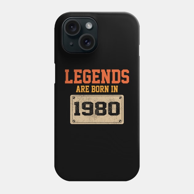 1980 birthday gift Phone Case by Éléonore Royer