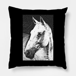 Horse Portrait Pillow