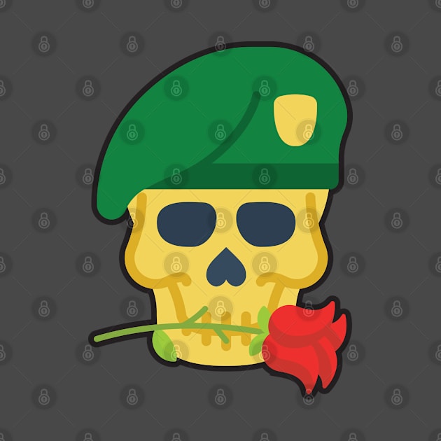 Soldier Sugar Skull by shultcreative