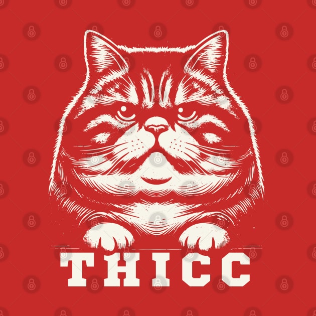 Cute Thicc Cat by Trendsdk