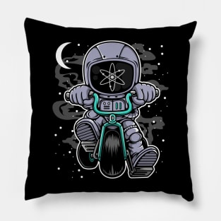 Astronaut Cosmos Crypto ATOM Coin To The Moon Token Cryptocurrency Wallet HODL Birthday Gift For Men Women Kids Pillow