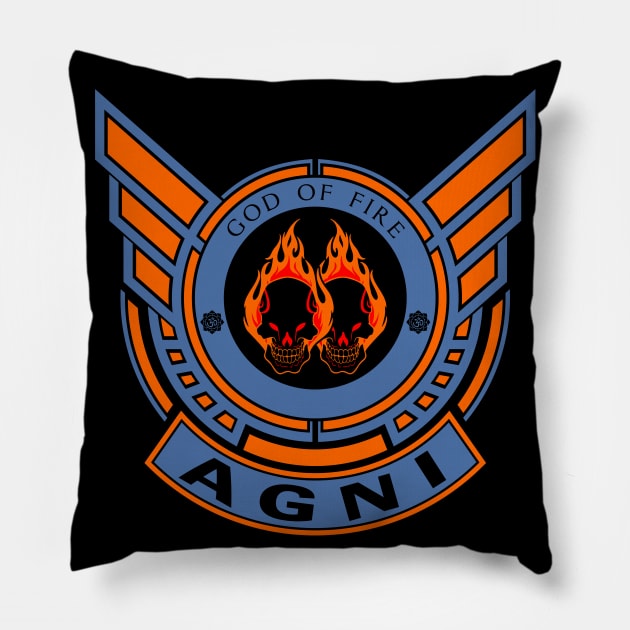 AGNI - LIMITED EDITION Pillow by FlashRepublic