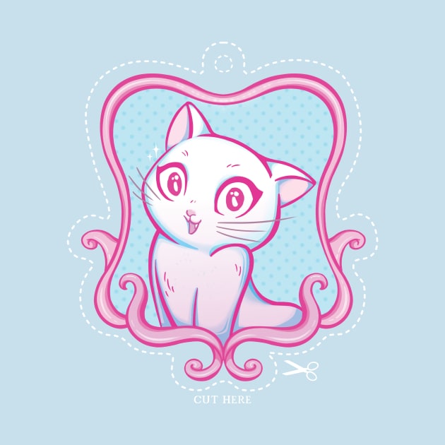 Pink kitty-cat by rustyhands