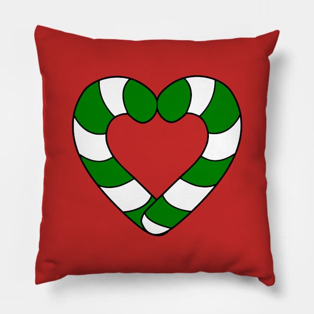 I <3 Christmas Pillow by traditionation