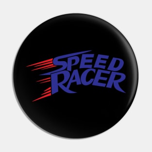 BLUE SPEED RACER 80S Pin