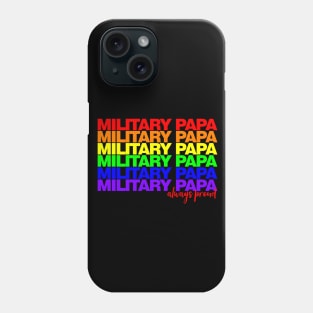 Military Papa Pride Phone Case