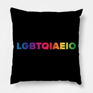 LGBTQIA:EIO Pillow