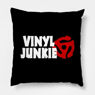 Vinyl Junkie Pillow