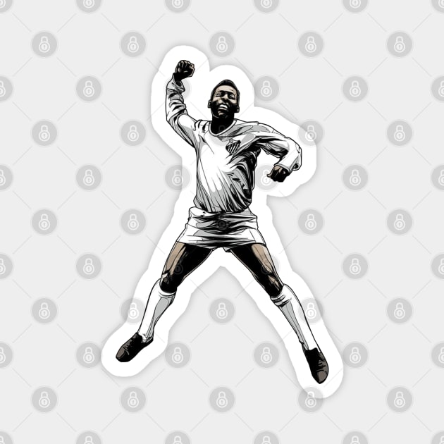 Soccer Player Magnet by TambuStore