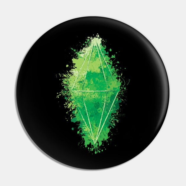 Sims Splatter Pin by ZZDeZignZ