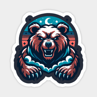 Cranky Bear Magnet